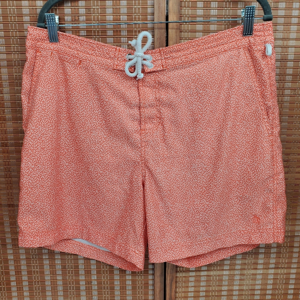 ♧ Original Penguin Men's Coral Swim Shorts Size 33